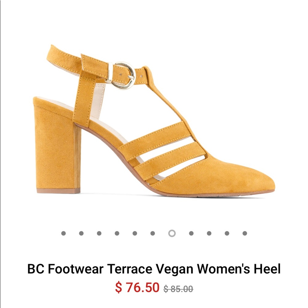 BC Terrance Mustard Heels - Picture 2 of 14